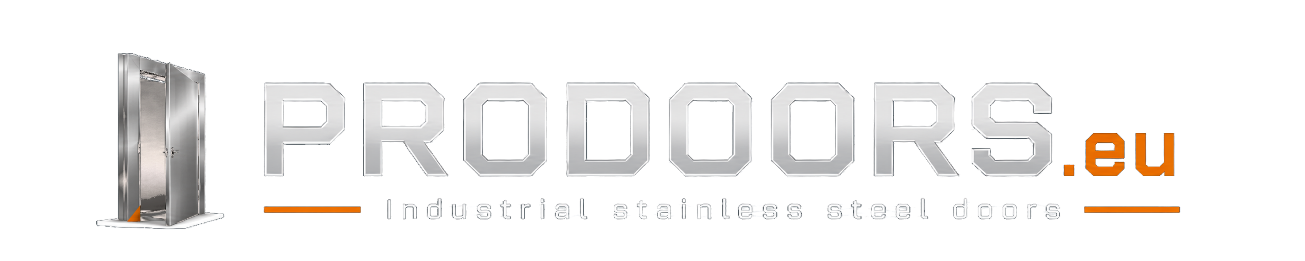 Stainless steel industrial doors